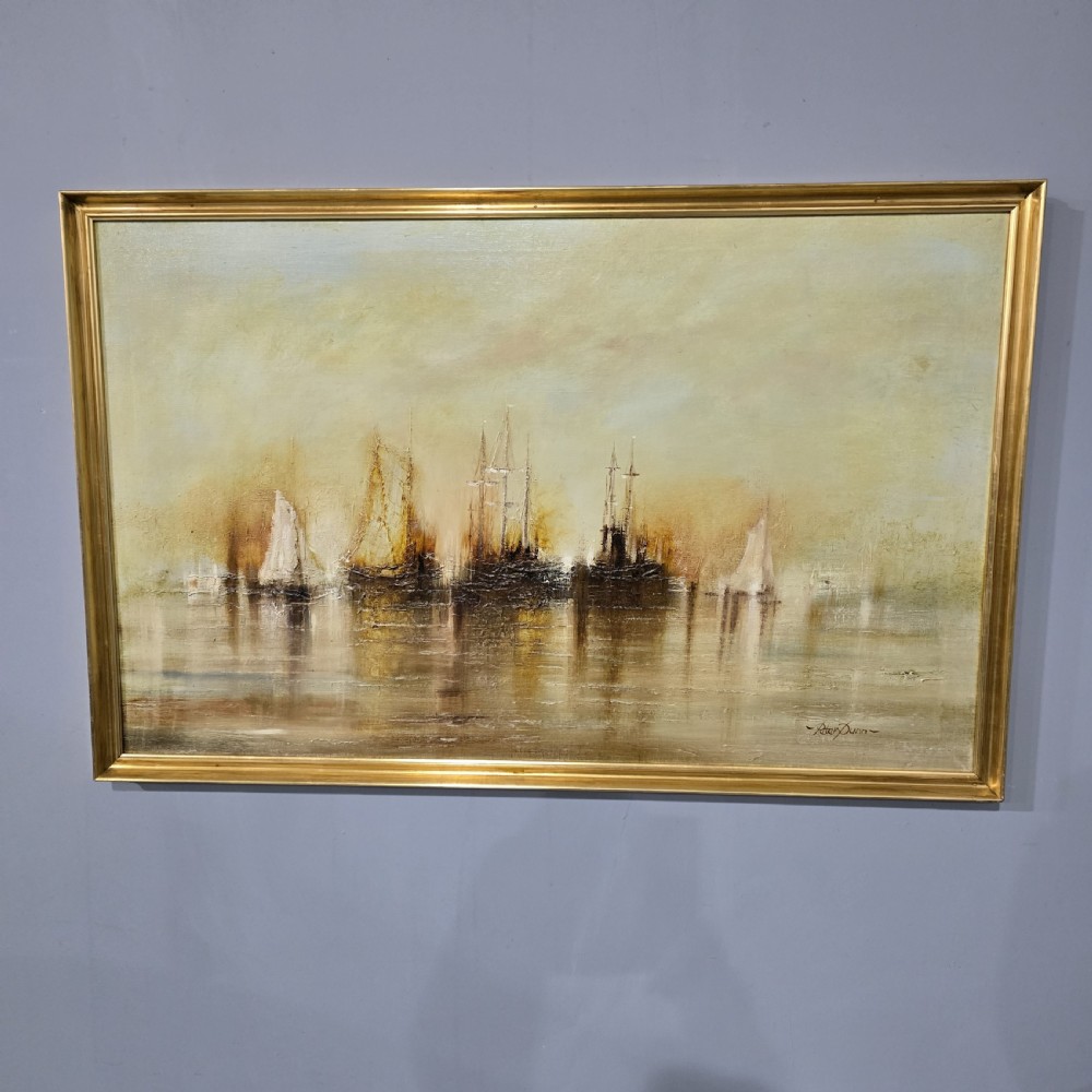 Marine Oil on Canvas 'Peter Dunn'