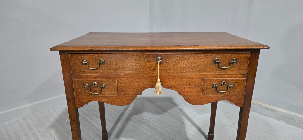 Good Georgian Mahogany Lowboy View II