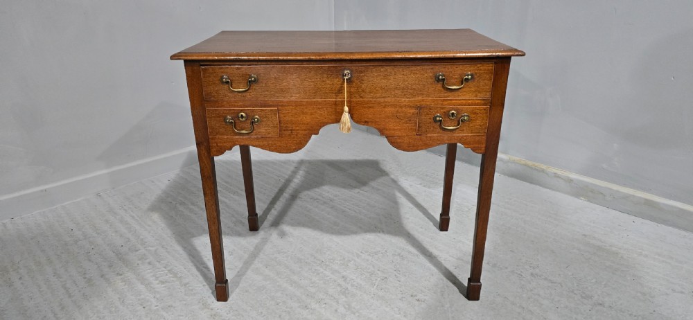 Good Georgian Mahogany Lowboy View III