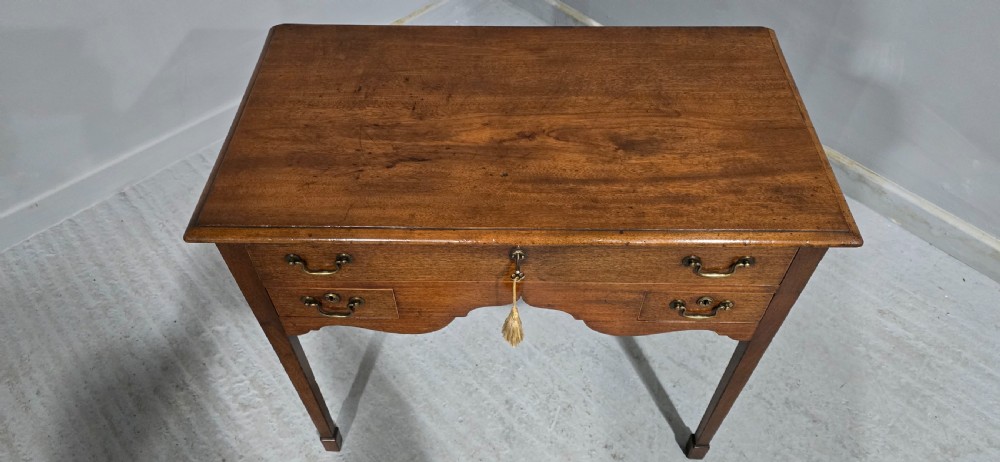 Good Georgian Mahogany Lowboy View IV