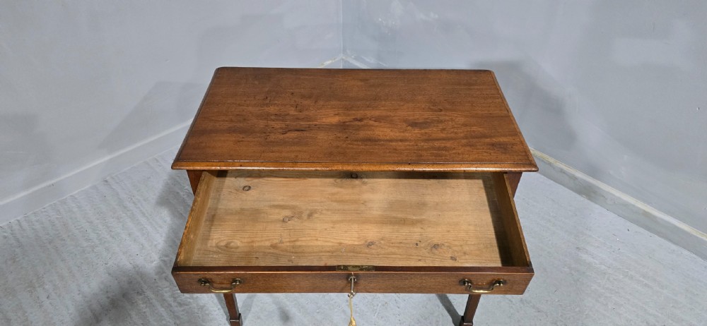 Good Georgian Mahogany Lowboy View VII
