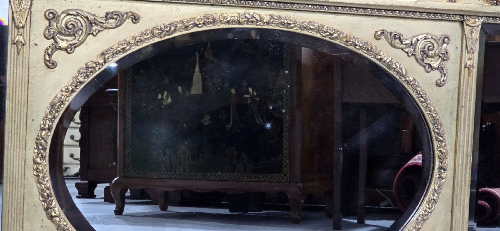 Super Regency Overmantle Mirror View X