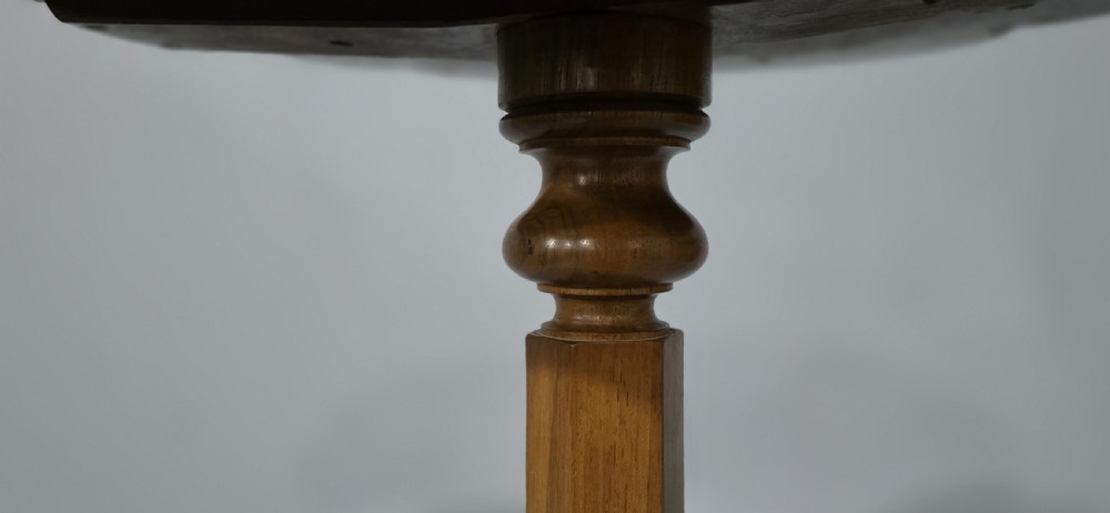 Top Quality Burr Walnut Pedestal Table View VIII