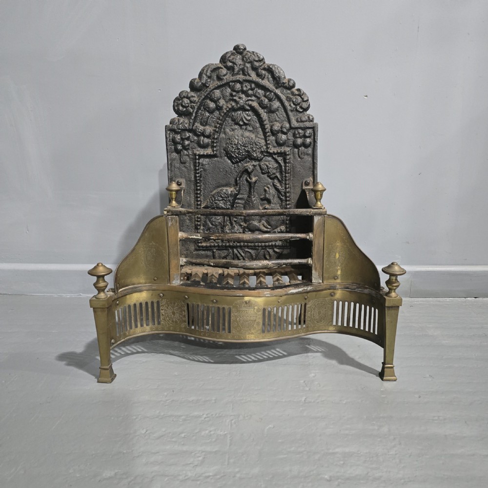 Superb Antique Fire Grate