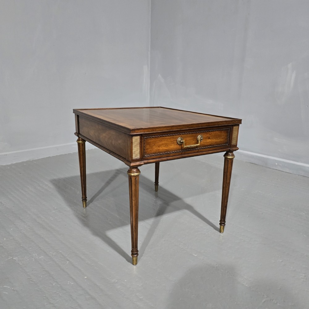Good Mahogany and Parcel Gilt Side End Table