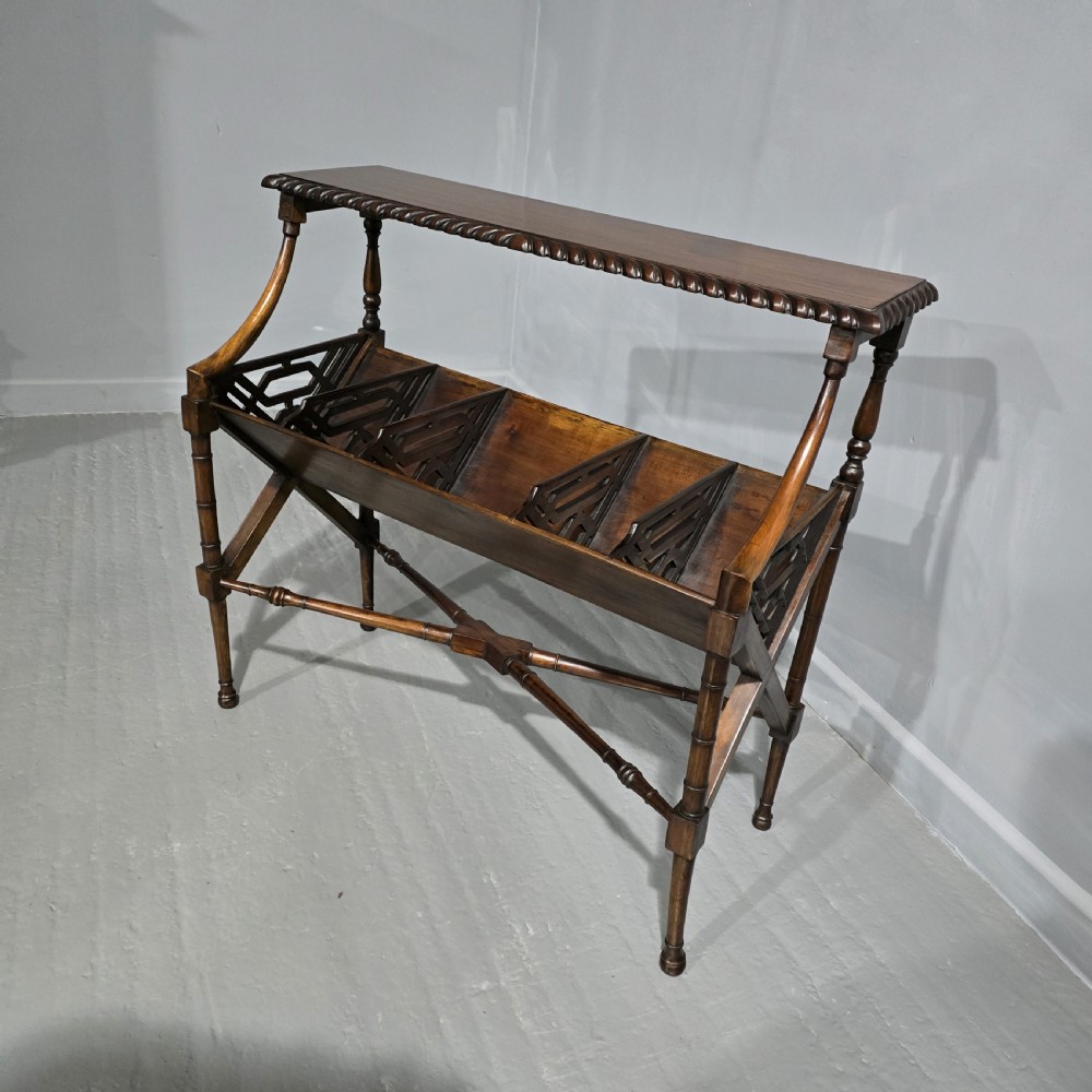 Mahogany Book Trough