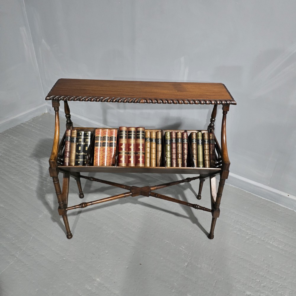 Mahogany Book Trough View III