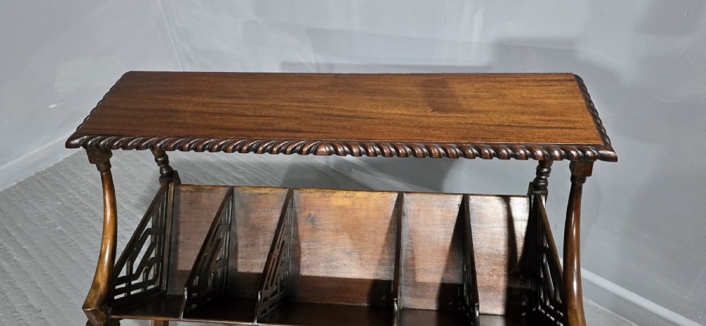 Mahogany Book Trough View VII