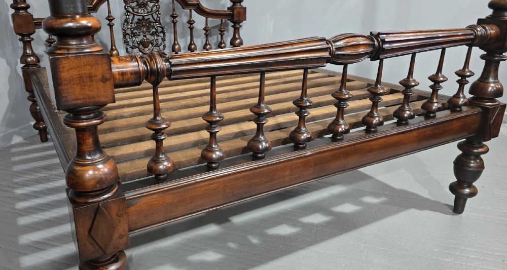 Fine  Quality Mahogany Super King Four Poster Bed View VII