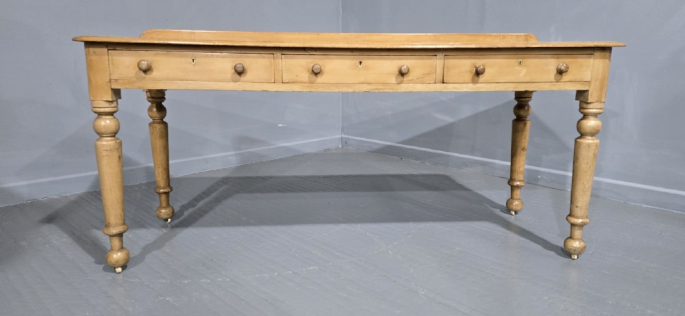 Super Early Victorian Pine Console Hall Table View II