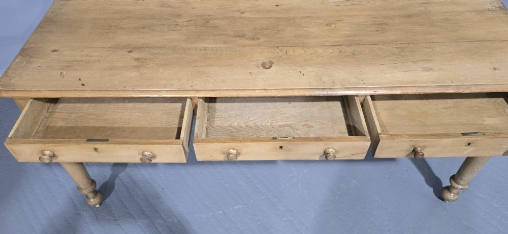 Super Early Victorian Pine Console Hall Table View V