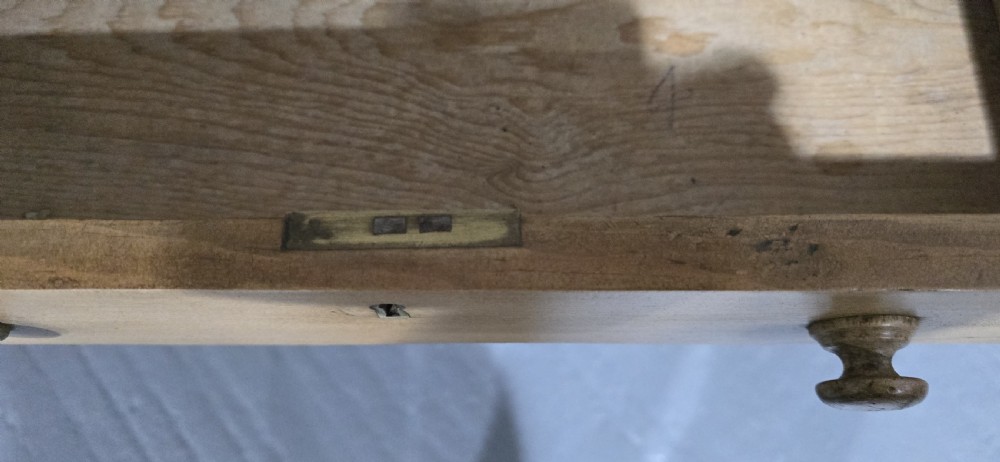 Super Early Victorian Pine Console Hall Table View VI