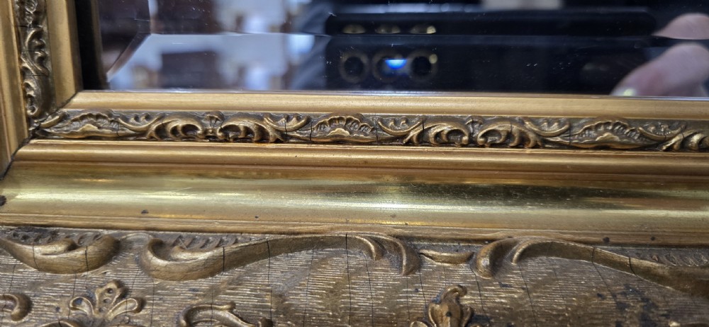 Excellent Pair French Gilt Mirrors View VII