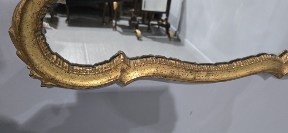 Pair Large Italian Gilt Mirrors View VII