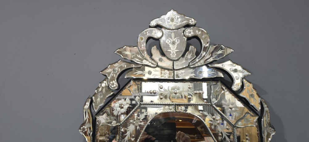 Pair Venetian Gypsy Mirrors View VI