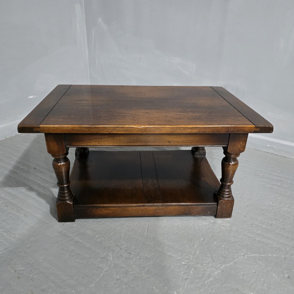 Solid Oak Plank Coffee Table