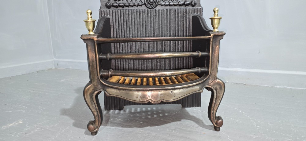 Adams Style Cast Iron Fire Grate View II