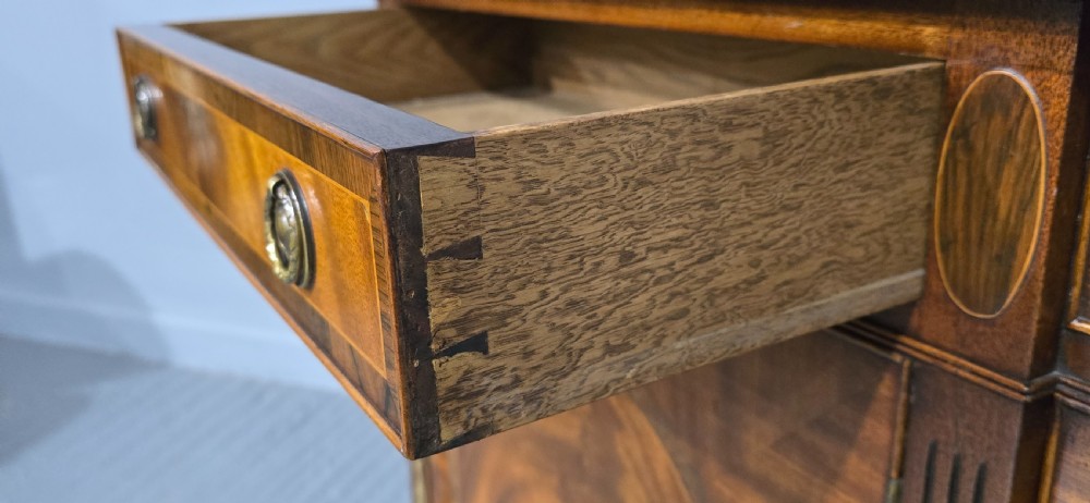 Top Quality Bowed Mahogany Sideboard View V