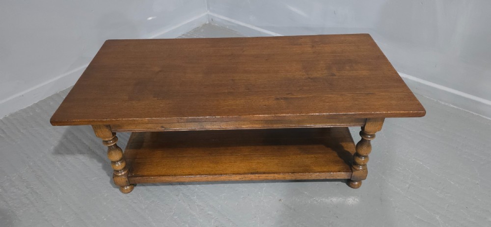 Oak Plank Coffee Table View II