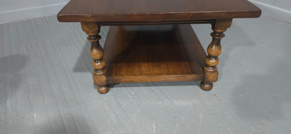 Oak Plank Coffee Table View VI