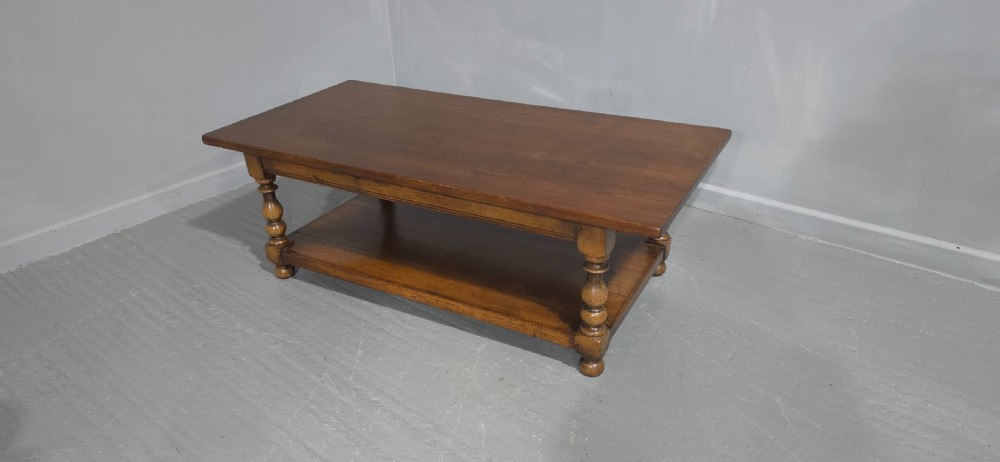Oak Plank Coffee Table View VII