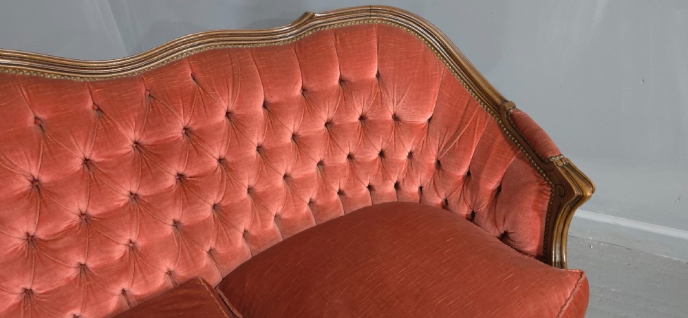 Super French Curved Sofa View V