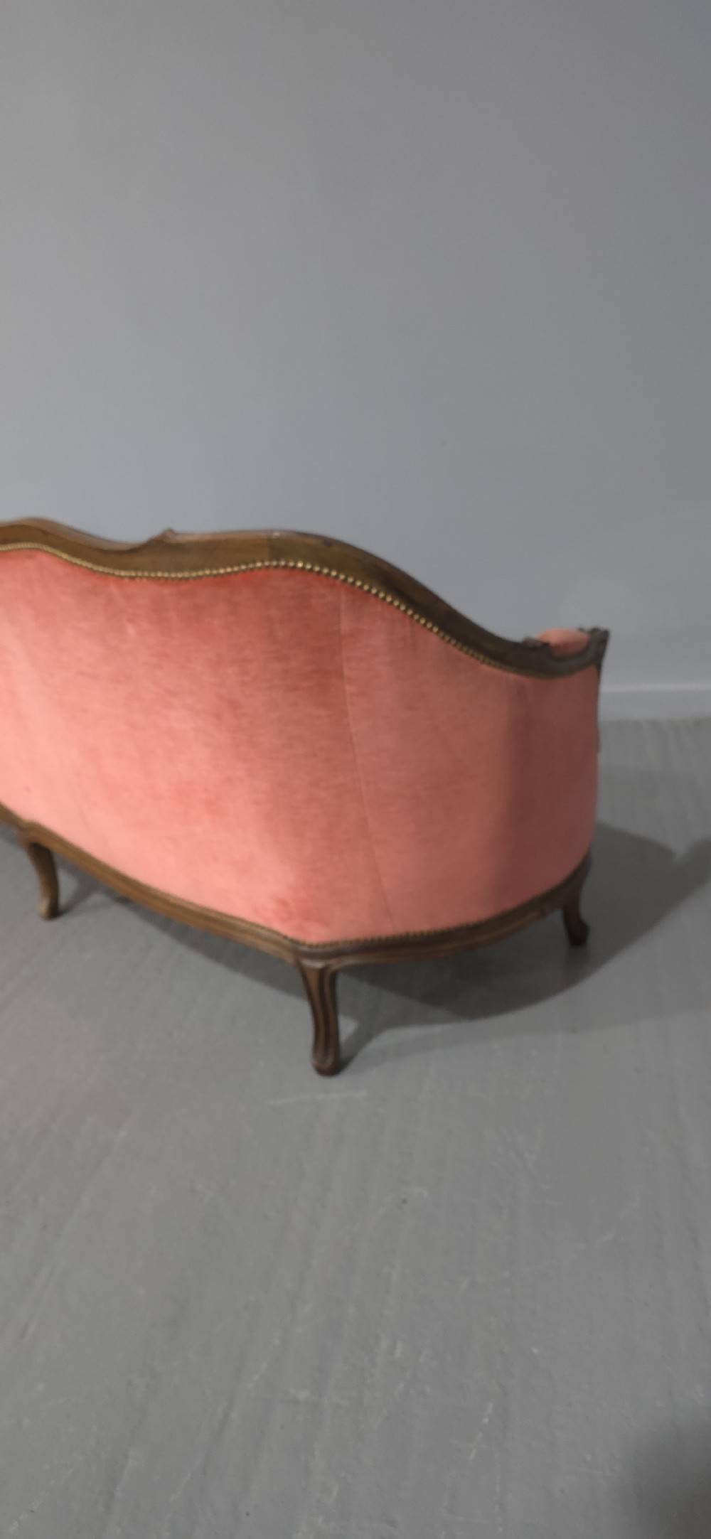 Super French Curved Sofa View VIII