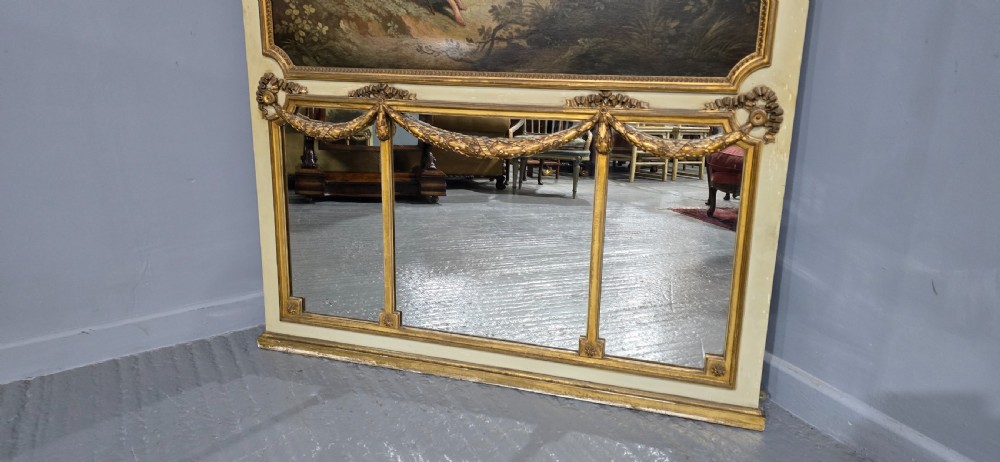 Large French Overmantle Mirror View VI