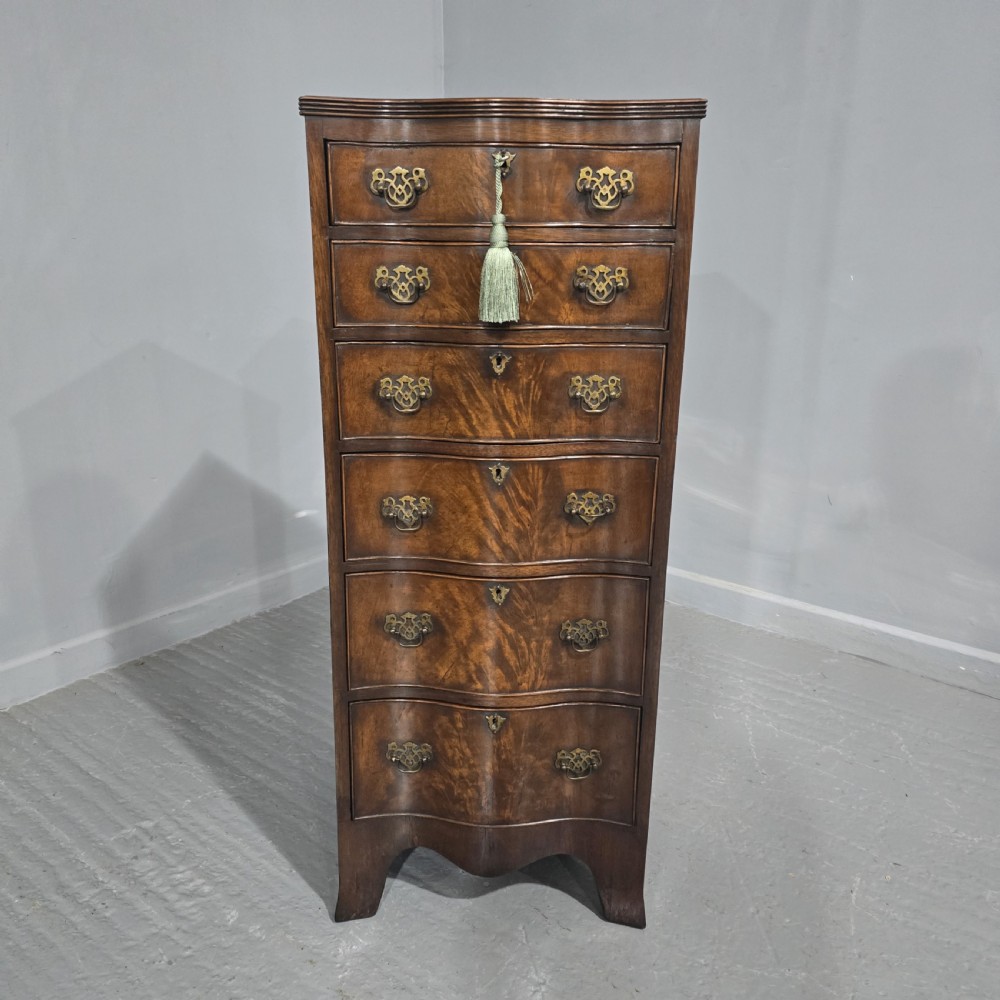 Super Tall Mahogany Chest of Drawers