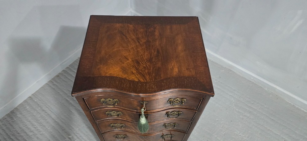Super Tall Mahogany Chest of Drawers View IX