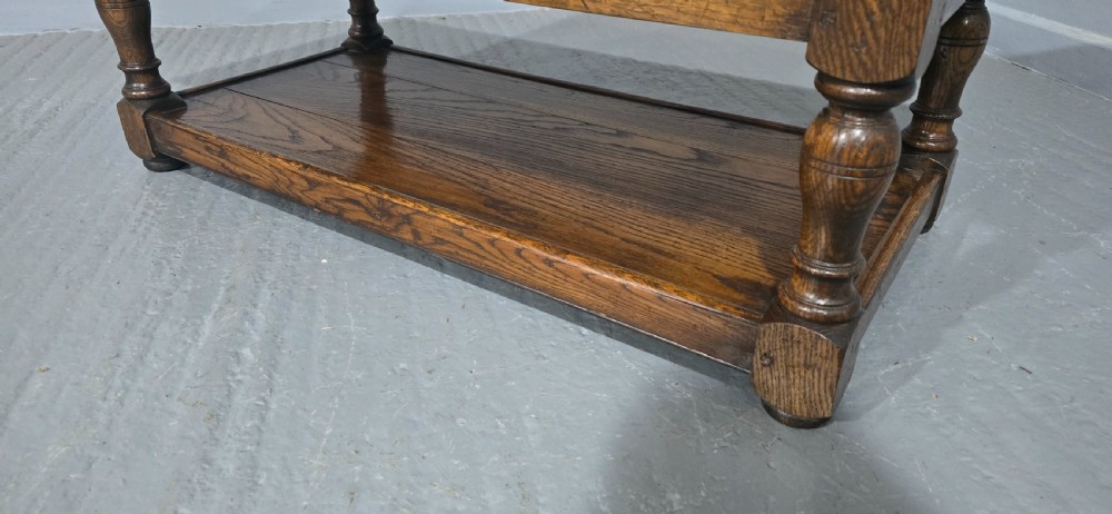 Superb Oak Plank CoffeeTable View IV