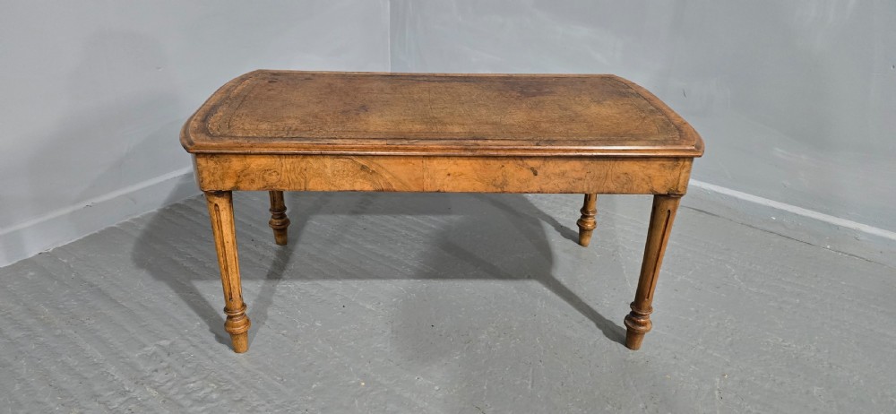 Victorian Burr Walnut Coffee Table View V