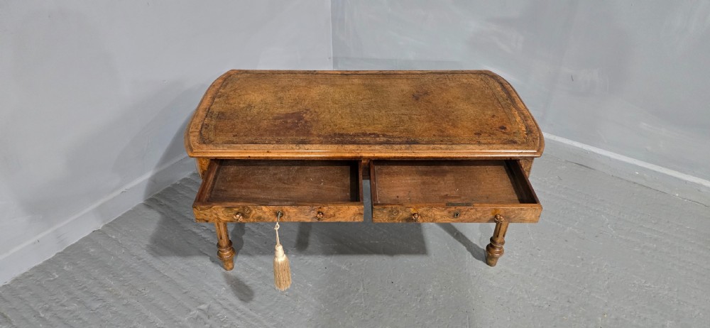 Victorian Burr Walnut Coffee Table View IX