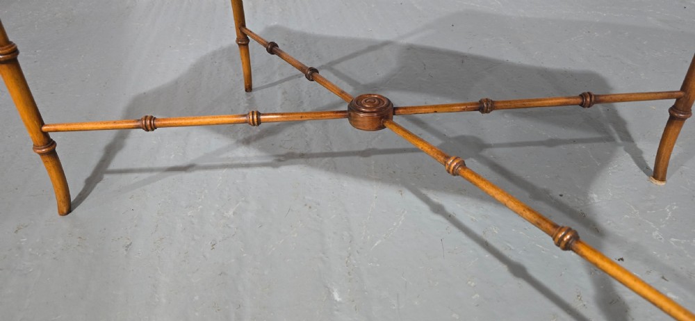 Serpentine Yew Wood Coffee Table View VIII