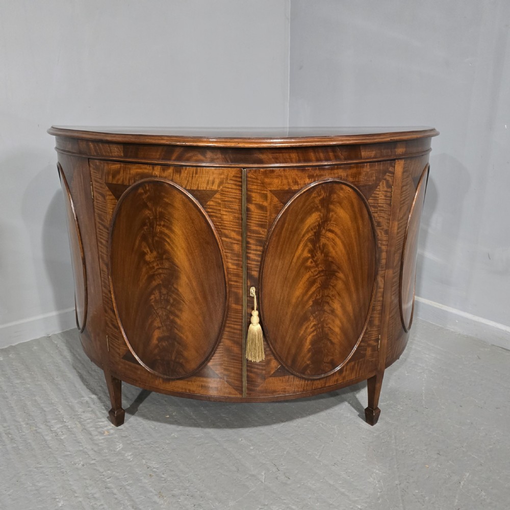 Edwardian Demi Lune Sideboard