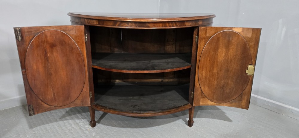 Edwardian Demi Lune Sideboard View VI