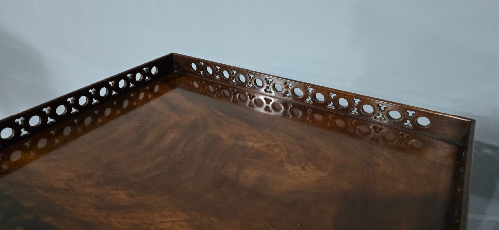 Good Pair Mahogany Lamp Tables View IX