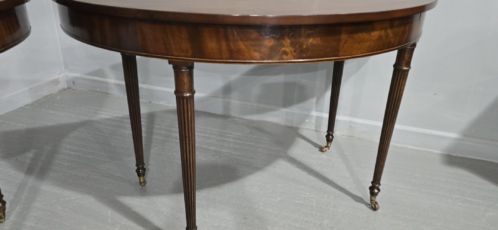 Superb Pair Regency Console Tables View V