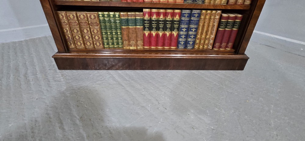 Excellent Quality Mahogany Open Adjustable Library Bookcase View IV