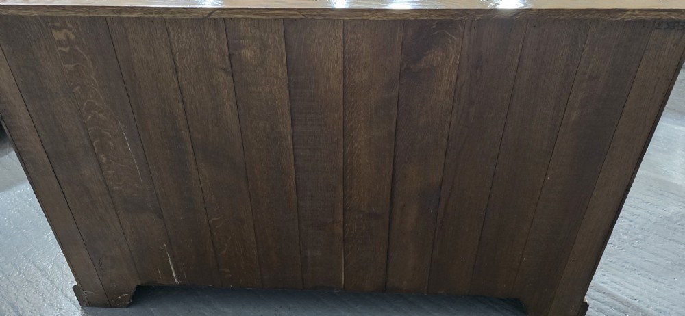Top Quality Golden Oak Open Library Bookcase View VII