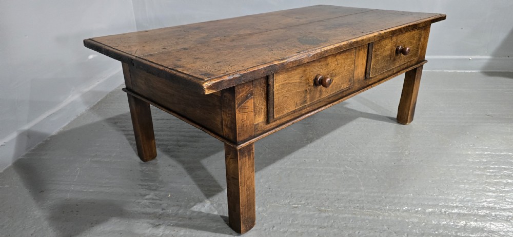 Super French Walnut Coffee Table View IX