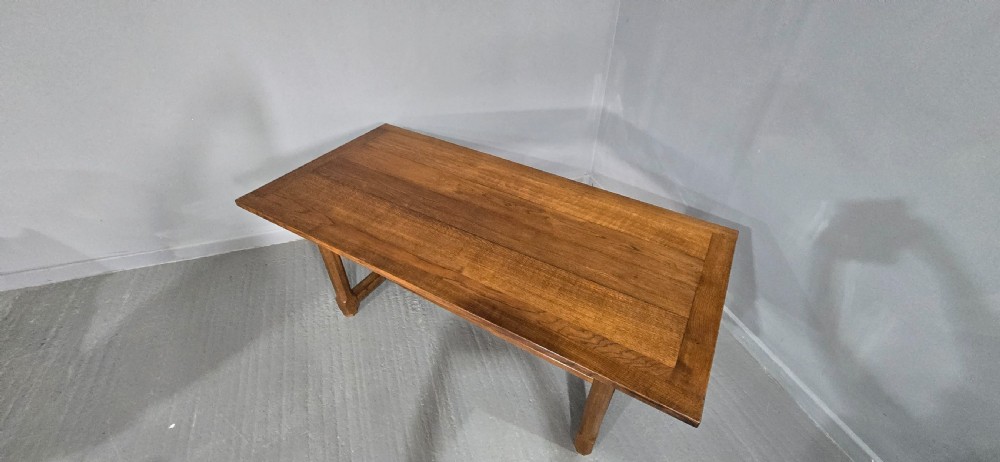 Super French Farmhouse Kitchen Refrectory Table View XI