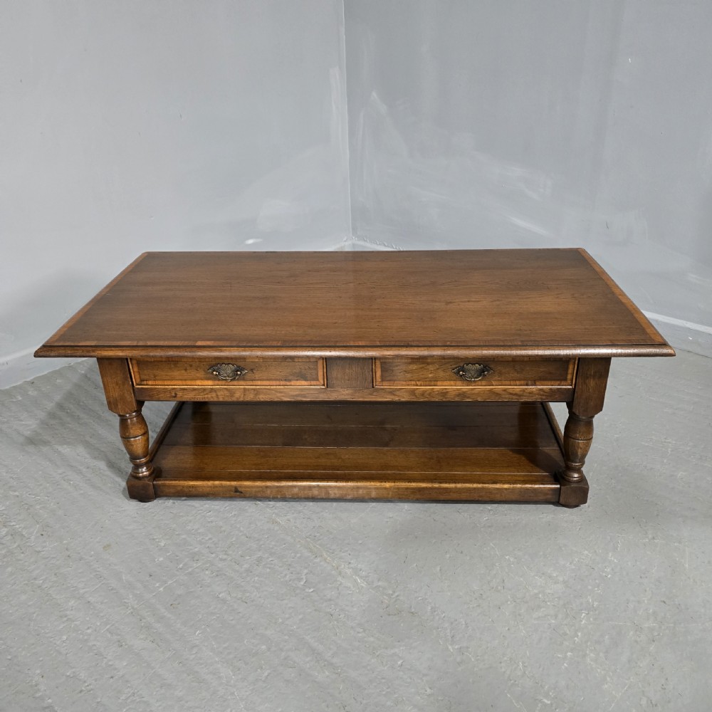 Oak Plank Coffee Table