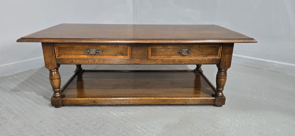 Oak Plank Coffee Table View II