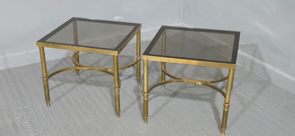 Pair Maison Jansen Side Lamp Tables View II