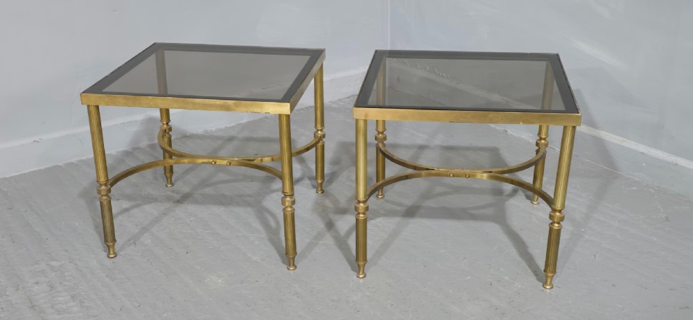Pair Maison Jansen Side Lamp Tables View VIII
