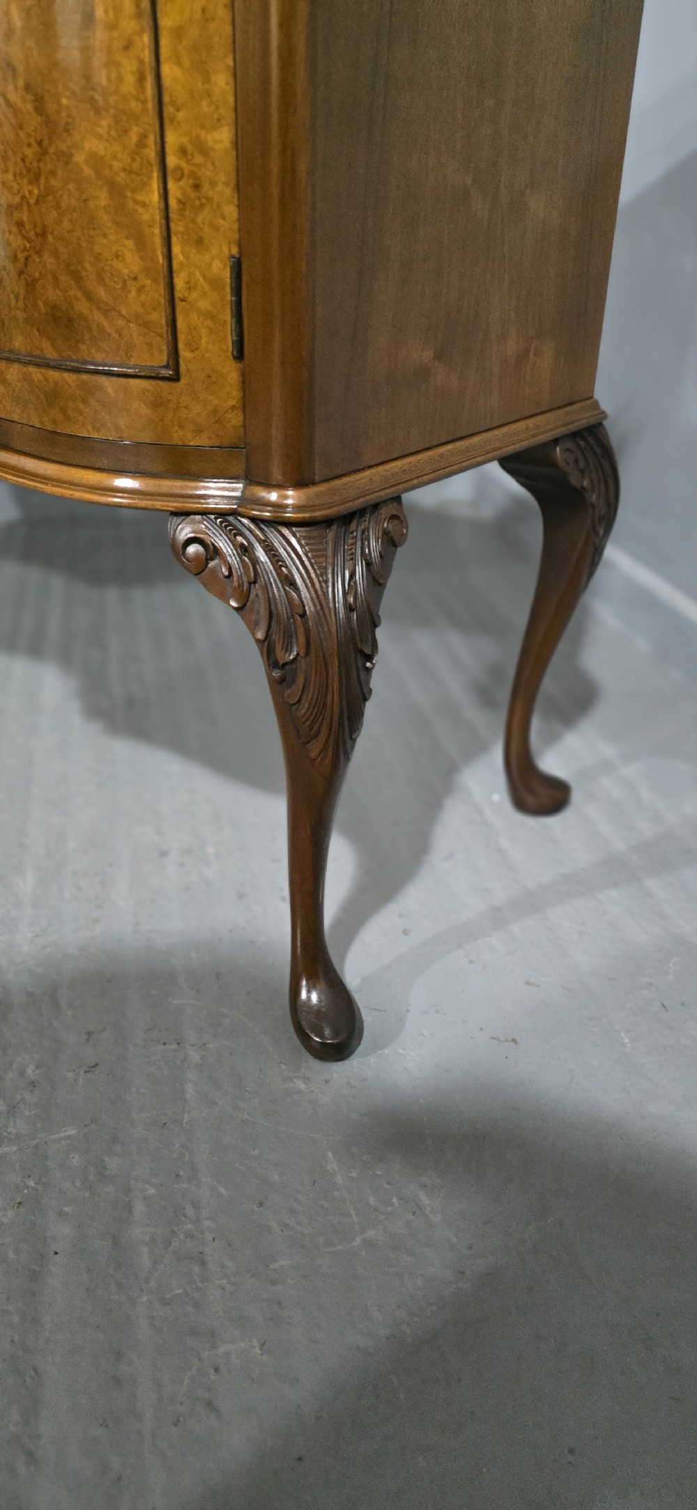 Very Nice Burr Walnut Sideboard View III