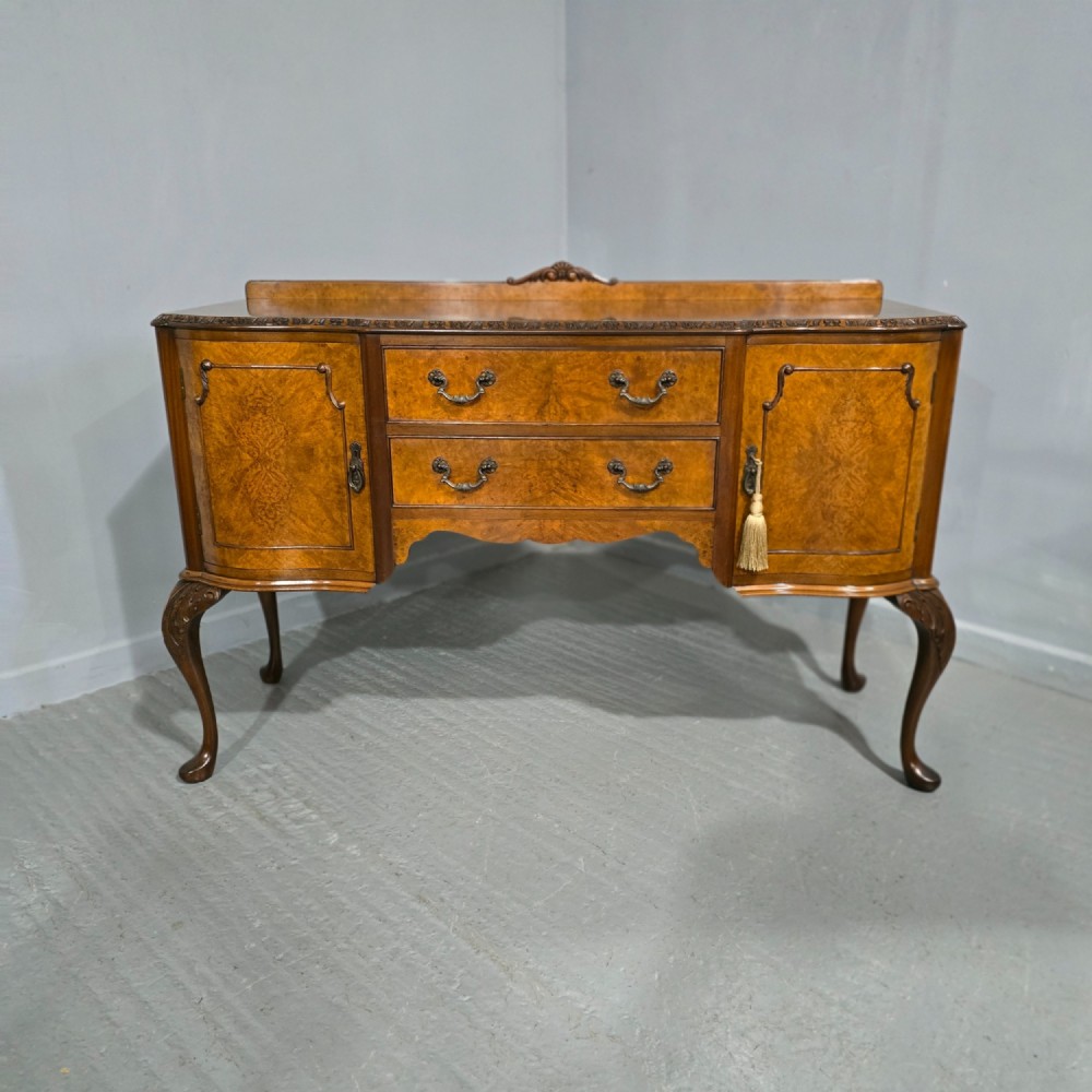 Very Nice Burr Walnut Sideboard