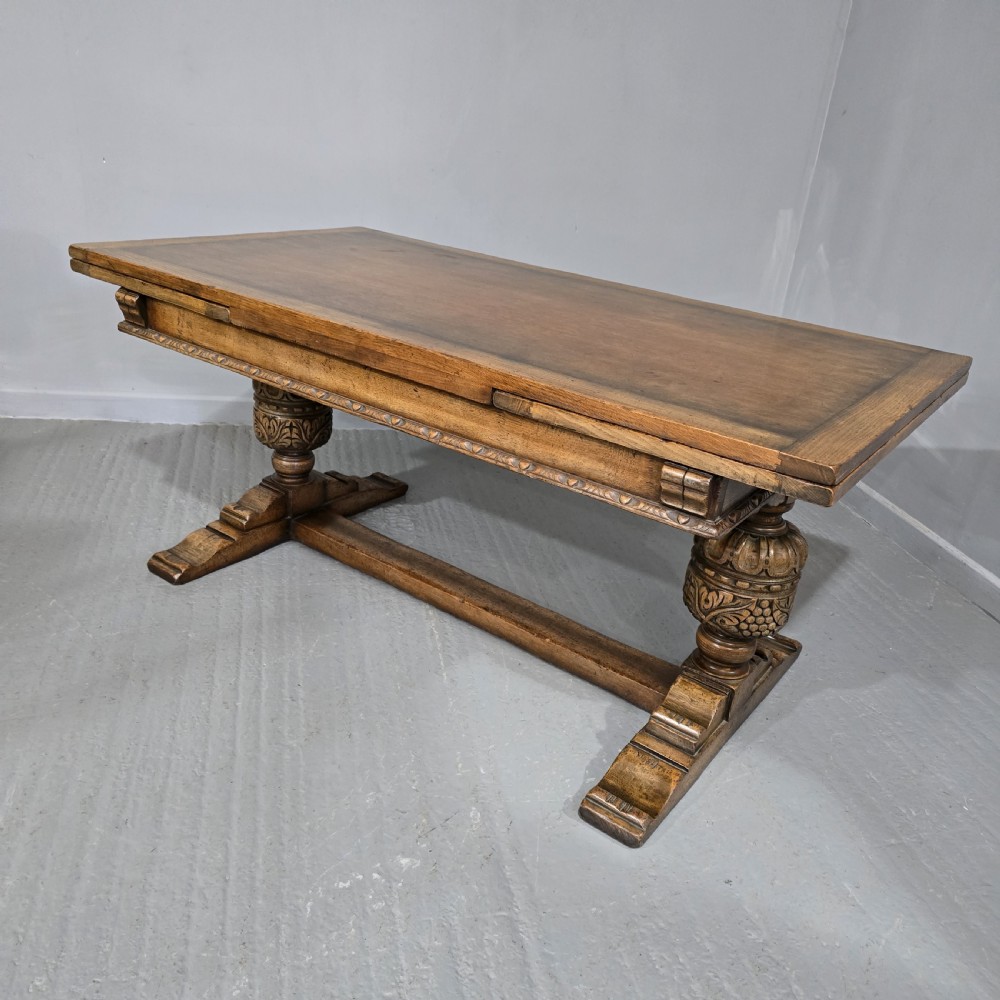 Outstanding Oak Refrectory Farmhouse Dining Table