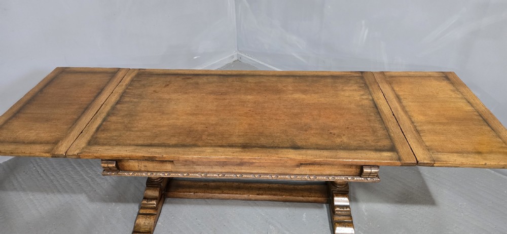 Outstanding Oak Refrectory Farmhouse Dining Table View X